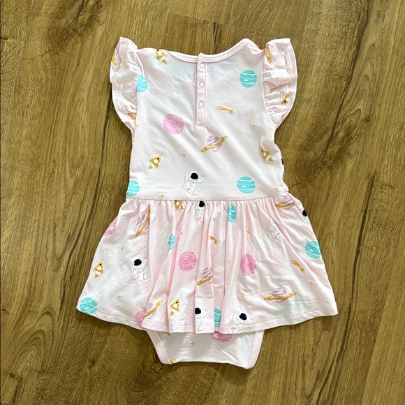Kyte BABY Twirl Bodysuit Dress 18-24 Months NWT - Picture 3 of 3